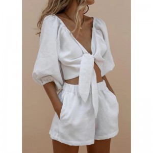 Ženy krajkynahoru&šortky sady